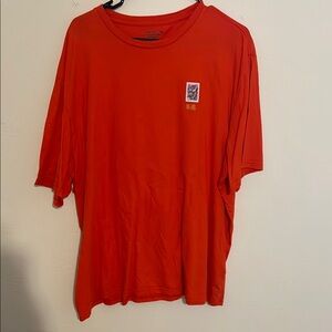 Men's Red Graphic T-Shirt
